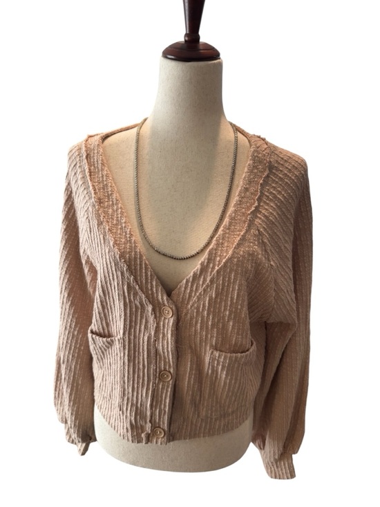 11 By Boris Bidjan Saberi Sweaters - 11 By Boris Bidjan Saberi Women's Blush Cardigan Sweater